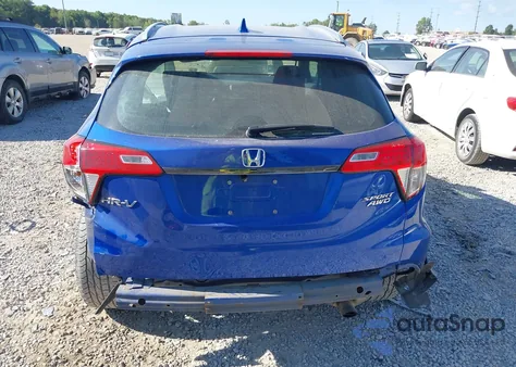 2019 Honda Hr-V Sport z USA, uszkodzony, nr VIN 3CZRU6H17KG709724